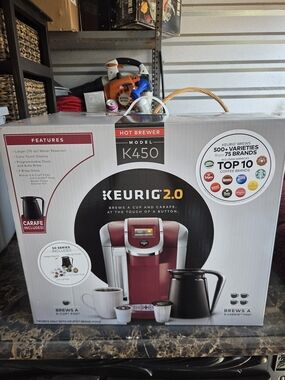 Keurig K450 Hot Brewer in Red
